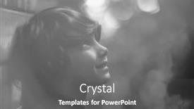  Presentation with old photo - PPT layouts with retro-old-style-photo background and a gray colored foreground