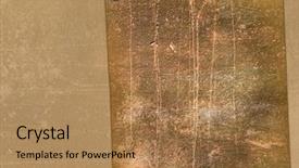  Presentation with old west wanted - Amazing presentation theme having retro poster in vintage style backdrop and a coral colored foreground