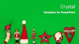  Presentation with design christmas holiday - Slide deck having retro-rustic-christmas-tree-wooden background and a dark gray colored foreground