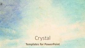  Presentation with painting old - Presentation design enhanced with retro-sky-painting-pattern background and a cream colored foreground