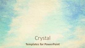  Presentation with painting old - Presentation design having retro-sky-painting-pattern background and a cream colored foreground
