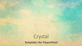  Presentation with painting old - PPT layouts with retro-sky-painting-pattern background and a blonde colored foreground