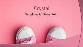  Presentation with tennis shoes - Cool new slides with retro-sneakers-tennis-shoes backdrop and a lemonade colored foreground