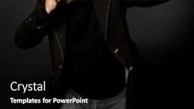  Presentation with flash - Audience pleasing PPT layouts consisting of style photographer with vintage camera backdrop and a black colored foreground