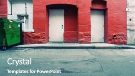  Presentation with design rustic wood wall texture - Beautiful slides featuring retro urban - image from exteriors background texture backdrop and a seafoam green colored foreground