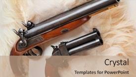  Presentation with colonial - Audience pleasing presentation consisting of retro wallpaper with british colonial backdrop and a coral colored foreground