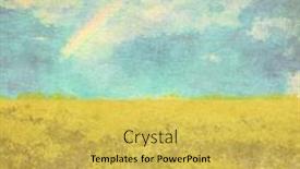  Presentation with watercolor - Presentation theme enhanced with retro-watercolor-background background and a yellow colored foreground