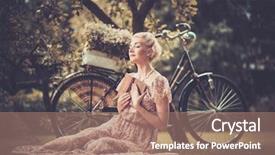  Presentation with book of joshua - PPT layouts enhanced with fashion woman clothes accessories set background and a  colored foreground.