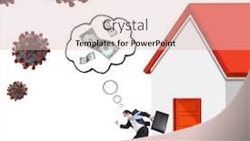  Presentation with coronavirus - Slides having return-to-work-even background and a lemonade colored foreground