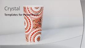  Presentation with reusable cup - Amazing PPT theme having reusable-eco-friendly-nice-cup backdrop and a soft green colored foreground