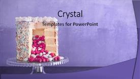  Presentation with reveal - Cool new slides with reveal - tasty cake for baby shower backdrop and a light blue colored foreground