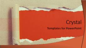  Presentation with reveal - Theme consisting of reveal red panel ideal background and a red colored foreground