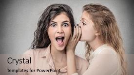  Presentation with reveal - PPT theme enhanced with revealed secret background and a  colored foreground