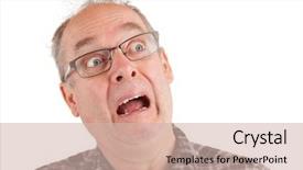  Presentation with avengers 3d man brave superhero - Presentation theme having revelation - man is spooked about someting background and a soft green colored foreground