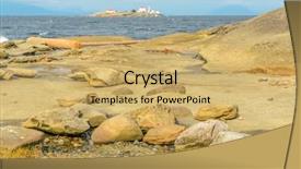  Presentation with engineering - Beautiful PPT theme featuring reverse engineering - lighthouse over a nice view backdrop and a yellow colored foreground