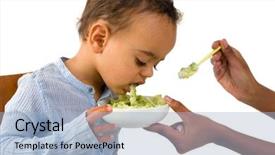  Presentation with eat - Audience pleasing slide deck consisting of revolt - little 18 month african toddler backdrop and a light blue colored foreground