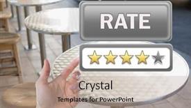  Presentation with composite - Cool new presentation with revue de direction - digital composite of hand pointing backdrop and a coral colored foreground