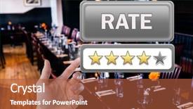  Presentation with composite - Beautiful presentation featuring revue de direction - digital composite of hand pointing backdrop and a red colored foreground