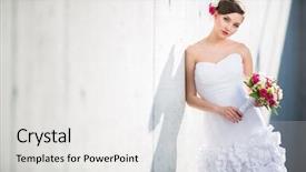  Presentation with bride and groom at wedding - Amazing theme having revue de direction - gorgeous bride on her wedding backdrop and a  colored foreground