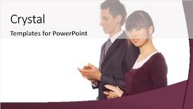  Presentation with recognition - Amazing presentation having rewards recognition - applause backdrop and a white colored foreground