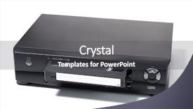  Presentation with recorder - Audience pleasing presentation consisting of rewinding movie - video cassette recorder backdrop and a  colored foreground