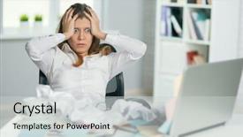  Presentation with crazy - Slide deck enhanced with rework - beautiful tired and crazy mature background and a light gray colored foreground