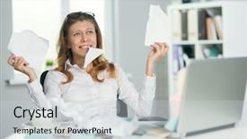  Presentation with crazy - Colorful presentation theme enhanced with rework - beautiful tired and crazy mature backdrop and a light gray colored foreground