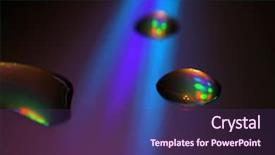  Presentation with water technology - Presentation with rewrite - drops of water background and a  colored foreground