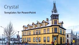  Presentation with winter scene - 