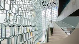  Presentation with venue - PPT theme consisting of beautiful christmas interior warm room with fireplace decorated christmas tree lots of presents and huge clock on wooden wall cozy home for winter holidays copy space background and a dark gray colored foreground