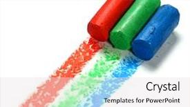  Presentation with paint - Presentation theme enhanced with rgb paint background and a lemonade colored foreground