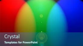  Presentation with vertical - Audience pleasing slides consisting of image of a crying toddler sitting in front of a black background backdrop and a dark gray colored foreground