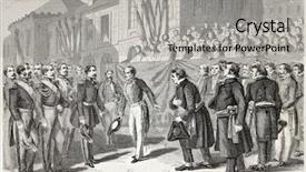  Presentation with journal - Slides consisting of rhin majors to emperor napoleon background and a  colored foreground