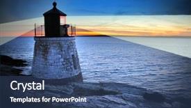  Presentation with hill - PPT layouts consisting of colonial town reconstructed in dominican republic background and a gray colored foreground