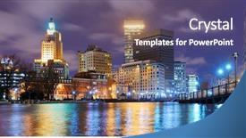  Presentation with united states - Slide set enhanced with providence rhode island was one background and a  colored foreground