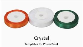  Presentation with indian flag - Slide set consisting of standards background and a mint green colored foreground.