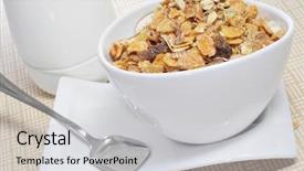  Presentation with rice bran - Audience pleasing PPT theme consisting of awards - award 3 years - cartoon backdrop and a lemonade colored foreground