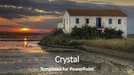  Presentation with rice field - PPT layouts enhanced with math - network series creative arrangement background and a dark gray colored foreground