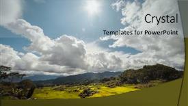  Presentation with sulawesi - Slide deck consisting of the island of sulawesi background and a light blue colored foreground