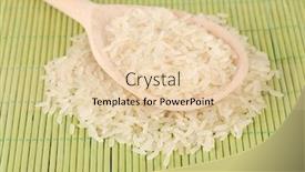  Presentation with bamboo - Slides featuring rice-in-wooden-spoon background and a lemonade colored foreground