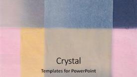  Presentation with geometric forms - PPT theme with rice paper - diverse geometric forms background and a soft green colored foreground