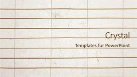  Presentation with bamboo paper - Slide deck consisting of rice paper blinds with twigs background and a cream colored foreground