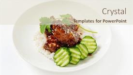  Presentation with sauce - 