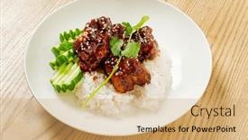  Presentation with sauce - 