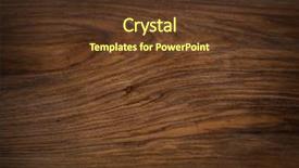  Presentation with rich - Cool new theme with rich chocolate-brown nutwood walnut backdrop and a tawny brown colored foreground