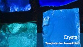  Presentation with rich - Audience pleasing presentation theme consisting of rich colored stain glass panels backdrop and a teal colored foreground