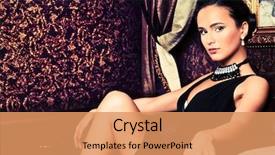  Presentation with classic - Colorful PPT theme enhanced with japanese - served to eat at restaurant backdrop and a coral colored foreground.