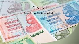  Presentation with poor rich - Theme having rich poor - banknotes of zimbabwe after hyperinflation background and a lemonade colored foreground