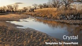  Presentation with gibbon - Slides consisting of richard-plautz-crane-viewing-site background and a tawny brown colored foreground