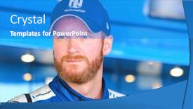  Presentation with raceway - Presentation design featuring richmond-va-apr-24-2015 background and a teal colored foreground